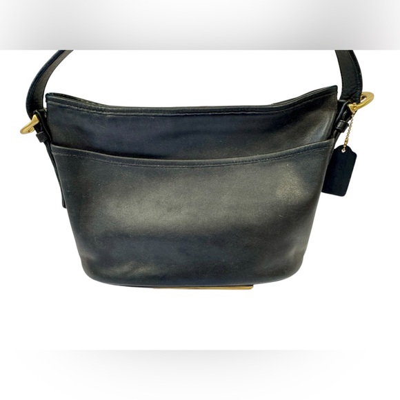 Vintage Coach Legacy 4143 Crossbody Bag in Black Leather Coach Vintage - Picture 7 of 16